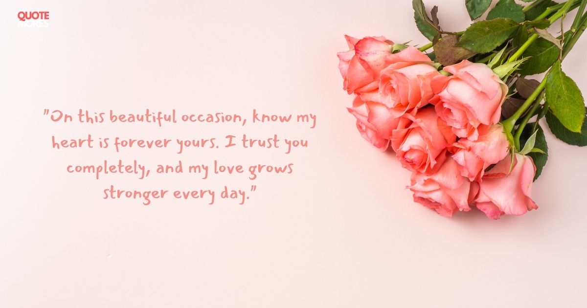 Deep Love and Trust Messages for Special Occasions