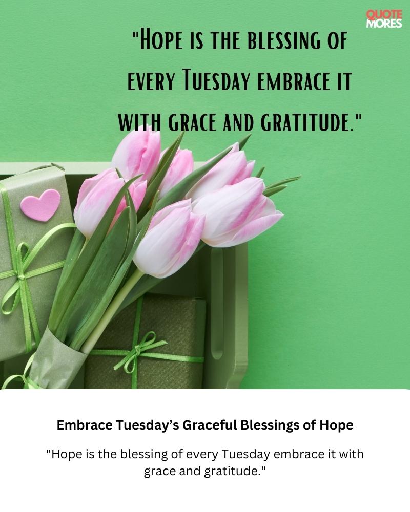 Embrace Tuesday’s Graceful Blessings of Hope