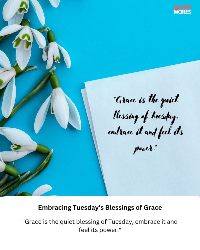 Embracing Tuesday’s Blessings of Grace