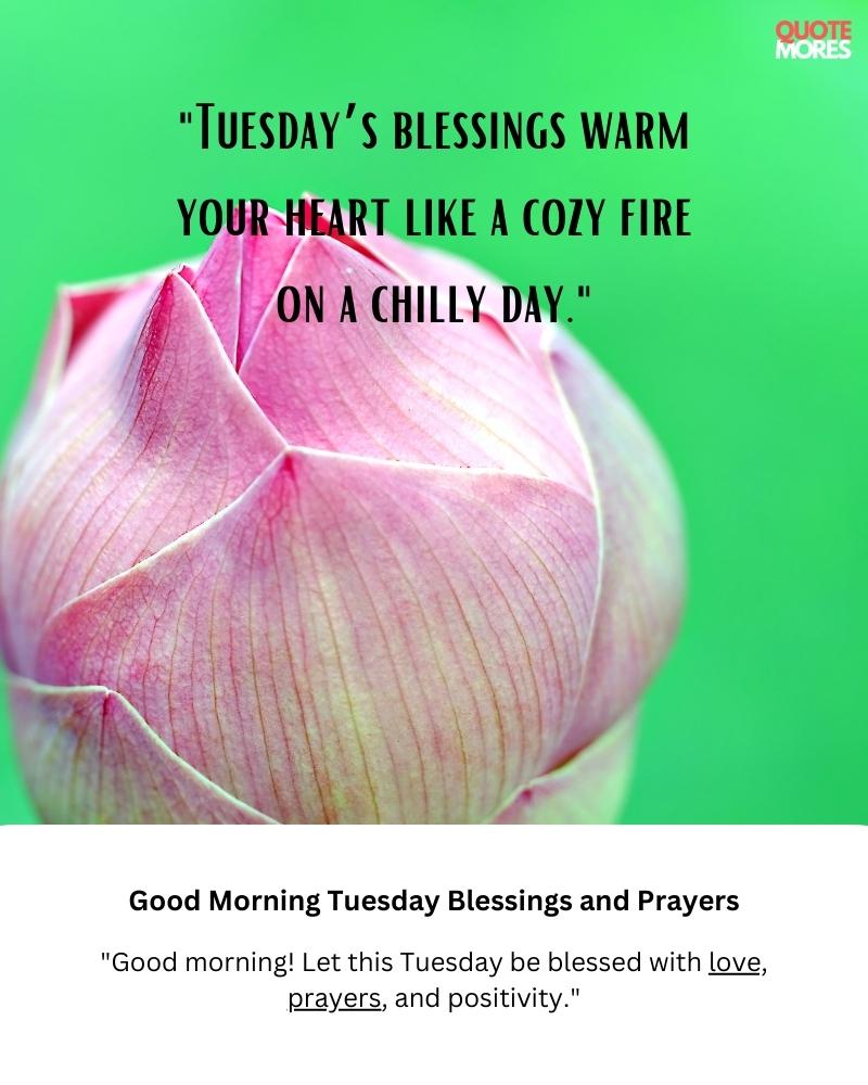 Good Morning Tuesday Blessings and Prayers