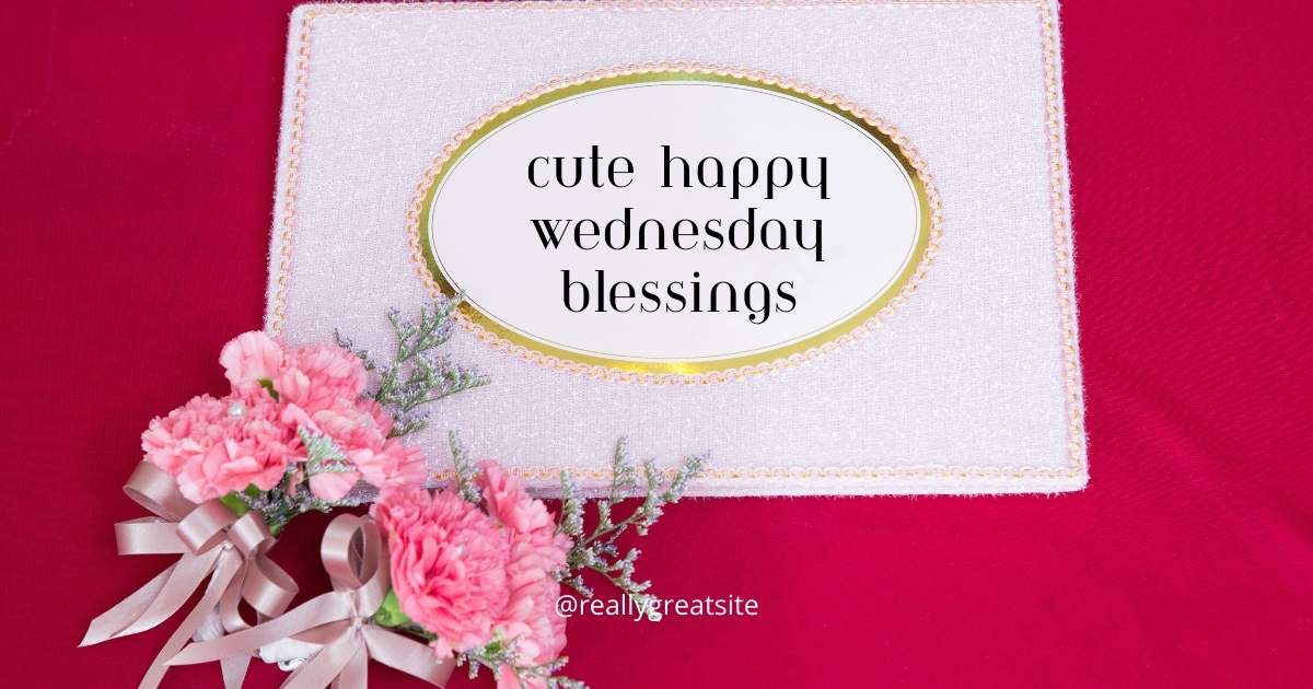 Cute Happy Wednesday Blessings