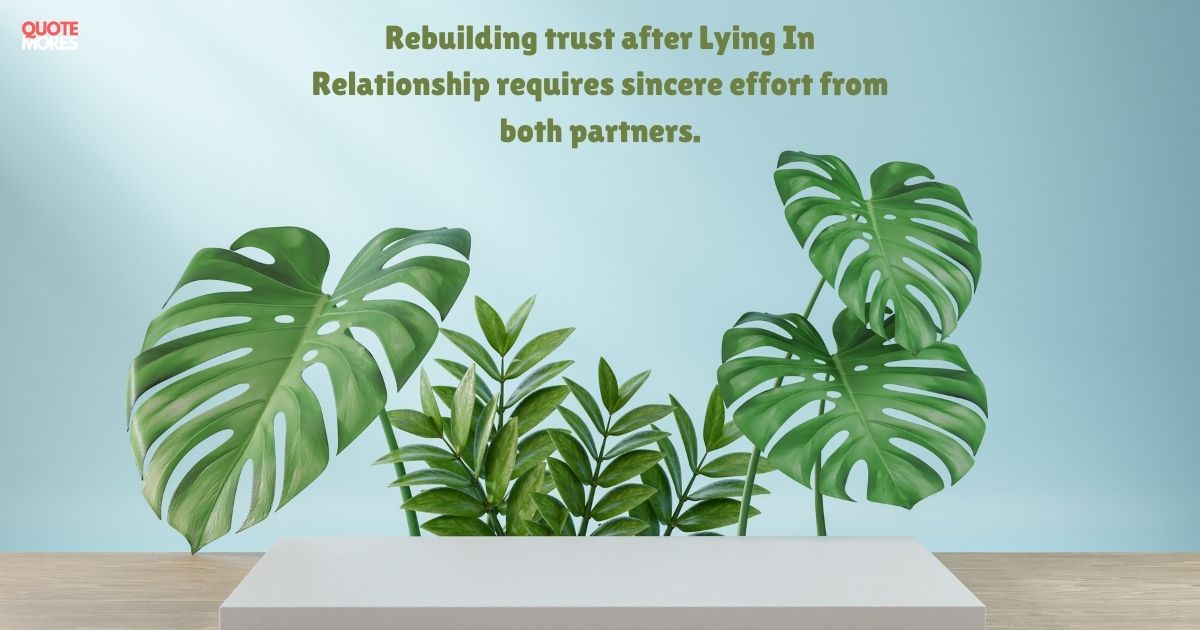 Lying In Relationship 