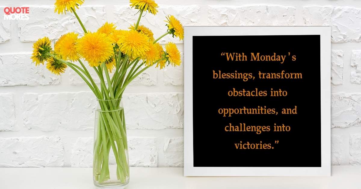 Monday Blessings Images