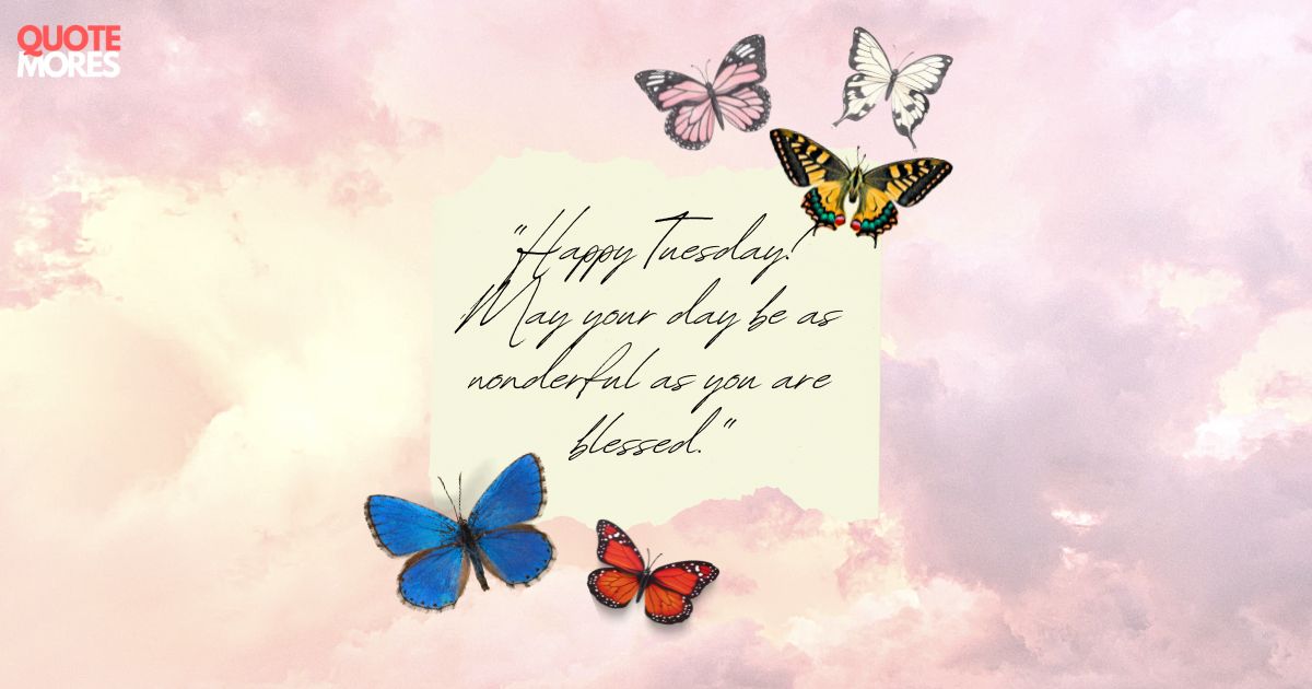 Happy Tuesday Blessings