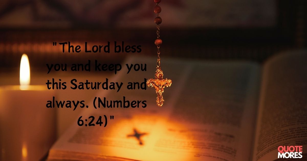 Scripture Thankful Saturday Blessings