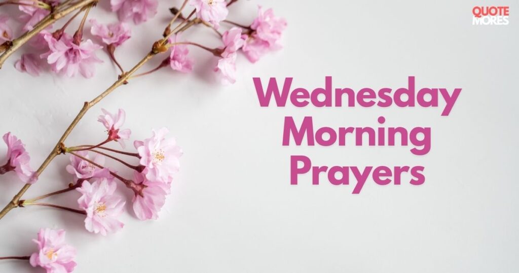 Wednesday Morning Prayers