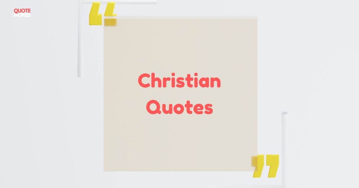 Christian Quotes