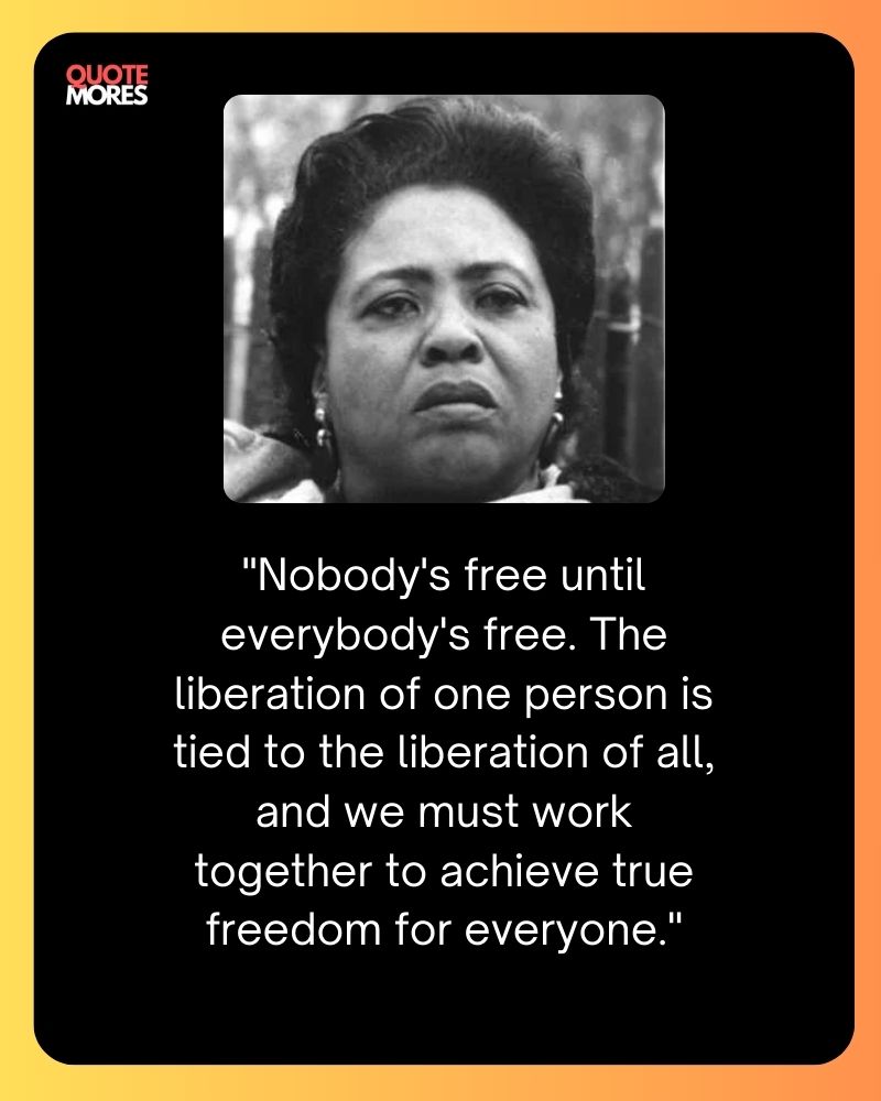 Fannie Lou Hamer Quotes 