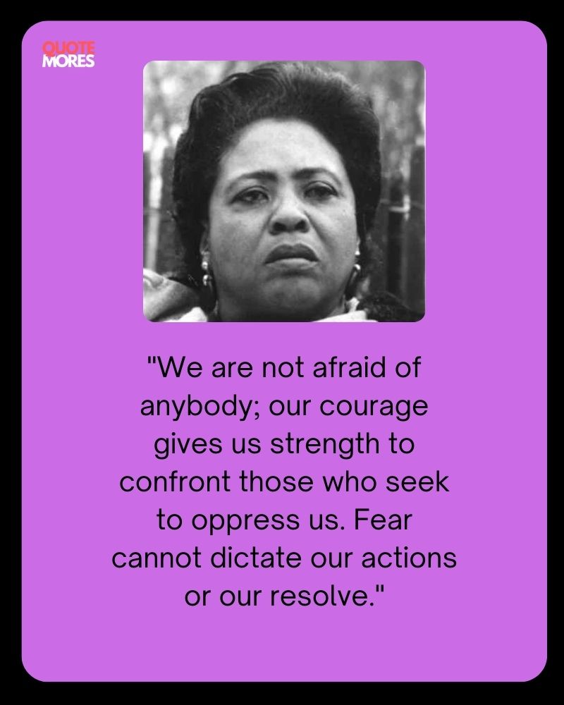 Fannie Lou Hamer Quotes 