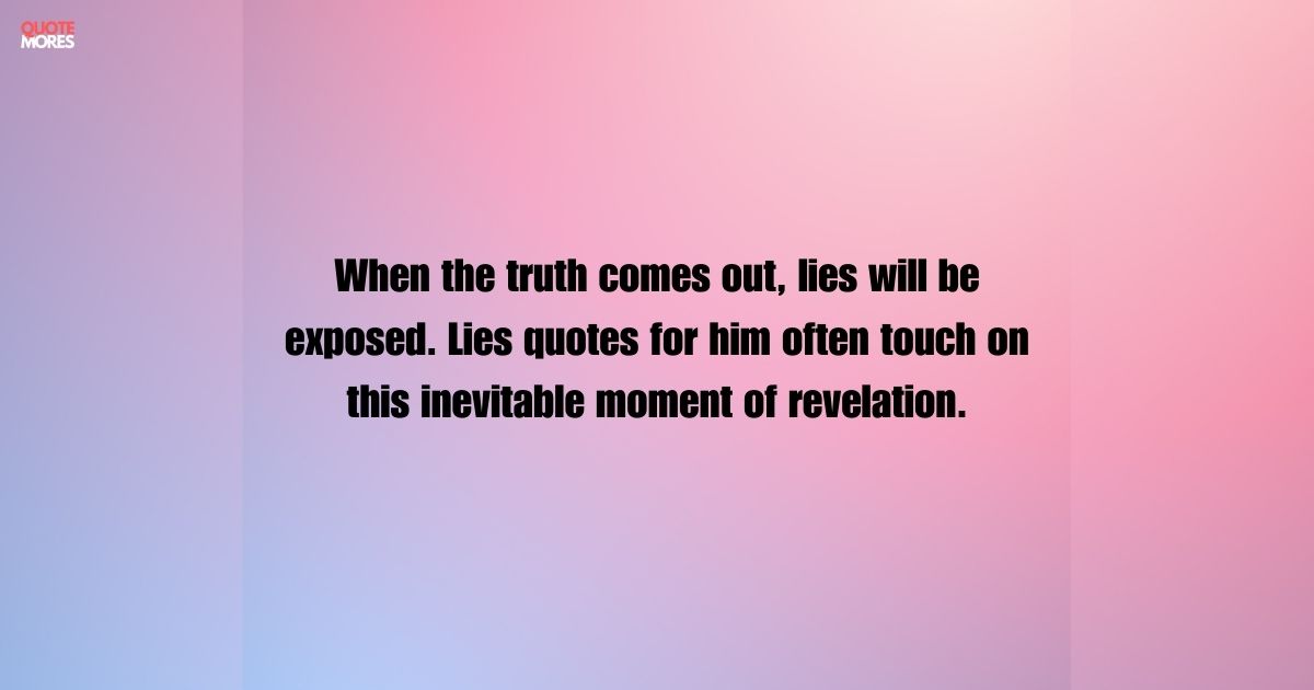 Quotes About Lying In Relationship 