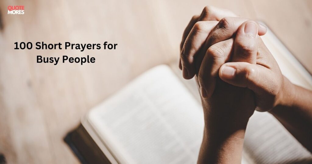 Prayers for Busy People