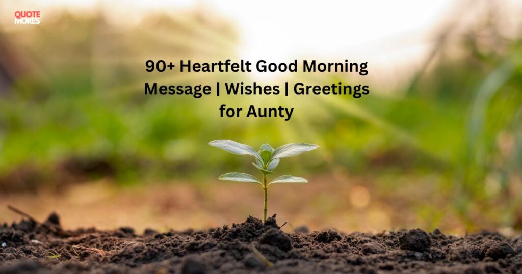Good Morning Message