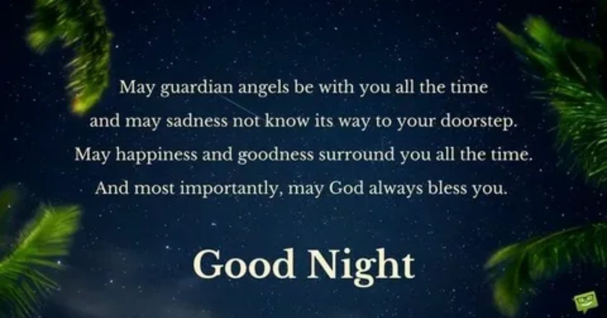 Inspirational Good Night Messages for Sister