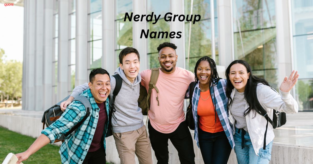 Nerdy Group Names
